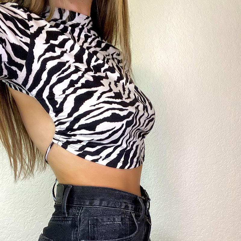 Zebra Backless