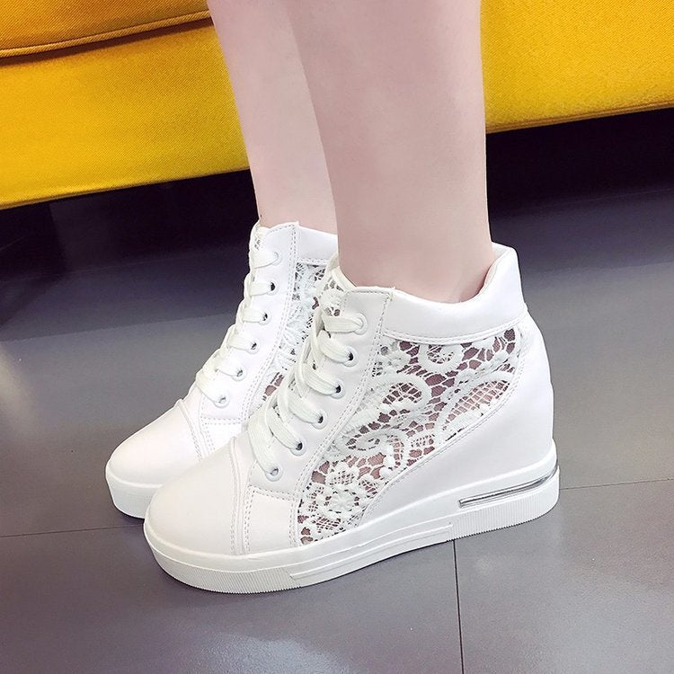 Floral Mesh Shoes